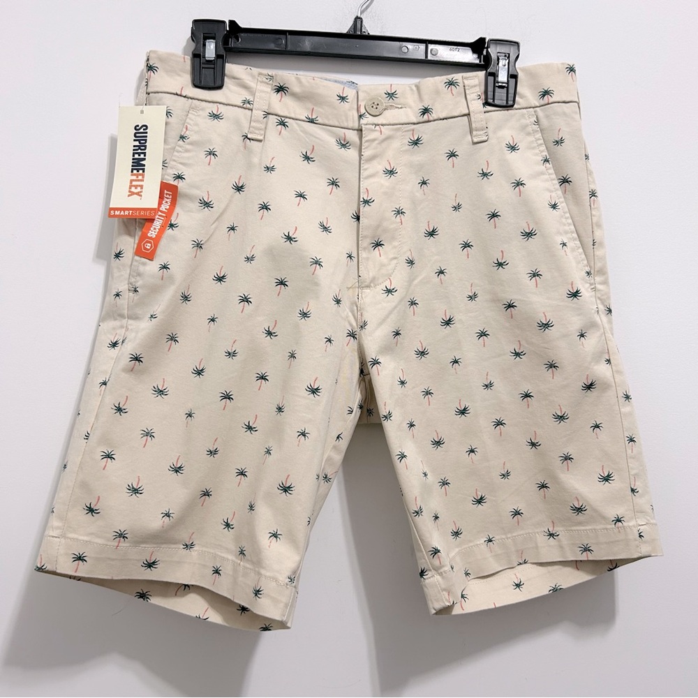 🔹NWT Dockers Men’s Supreme Flex Ultimate Shorts with Palm Trees